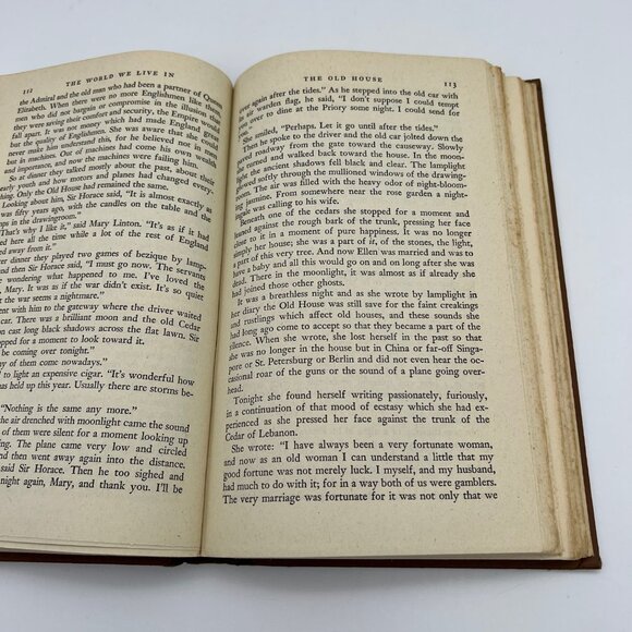 The World We Live In Louis Bromfield 1944 The Blakiston Company Hardback Book - Picture 8 of 9